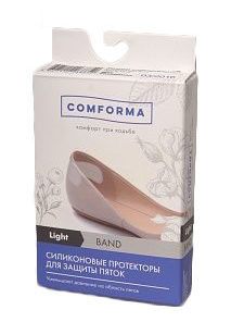 Протектор силиконовый для защиты пяток(универс.разм.)Comforma light BAND С 1413