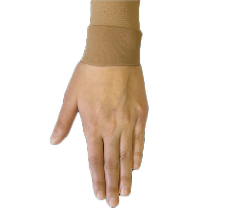 Рукав Компрессионный Doktus CCL 2 (2 класс), AG - с перчаткой, силиконовая резинка S-259