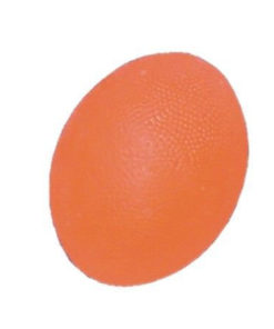 Мяч для тренировки кисти яйцевидной формы мягкий оранжевый ОРТОСИЛА Арт. L 0300S