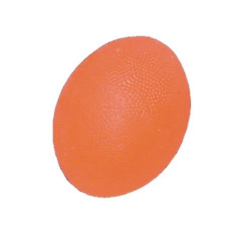 Мяч для тренировки кисти яйцевидной формы мягкий оранжевый ОРТОСИЛА Арт. L 0300S