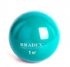 Медбол, 1 кг BRADEX SF 0256