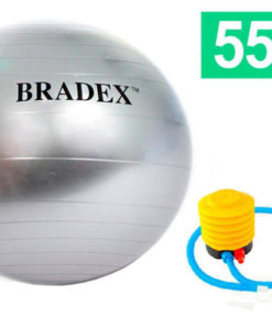 Мяч для фитнеса «ФИТБОЛ-55» с насосом BRADEX SF 0241