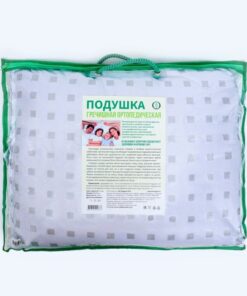 Подушка ортопедическая гречишная, 50 x 40 см